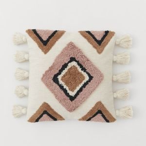 Cushion Cover with Tassels